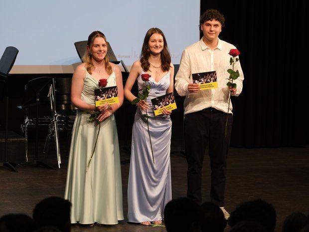 Graduates of the class G20c of Kantonsschule Sursee