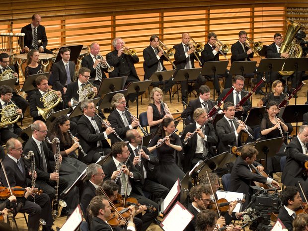 The Lucerne Festival Orchestra plays a concert at KKL Luzern, 2013