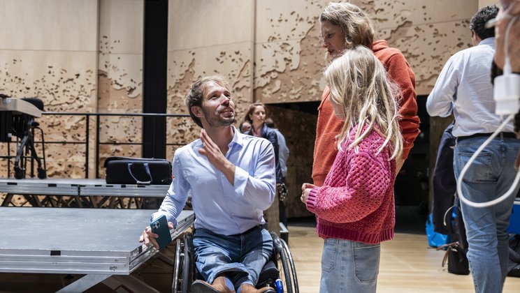 Klarinettist Raphaël Schenkel © Patrick Hürlimann / Lucerne Festival