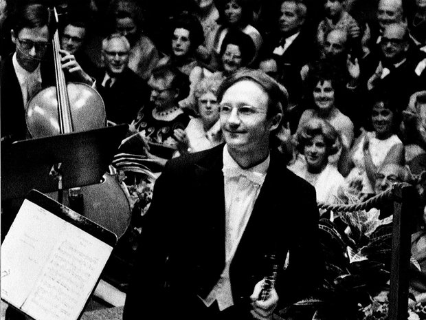 Heinz Holliger nach einer Aufführung von Strauss’ Oboenkonzert mit dem Schweizerischen Festspielorchester unter Antal Dorati (1969)