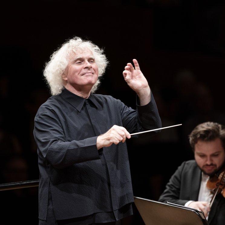 Sir Simon Rattle © Manuela Jans/Lucerne Festival