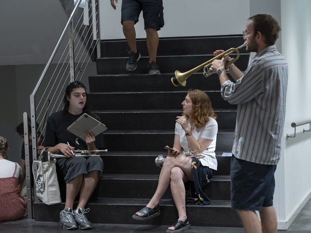 Probenpause © Priska Ketterer / Lucerne Festival