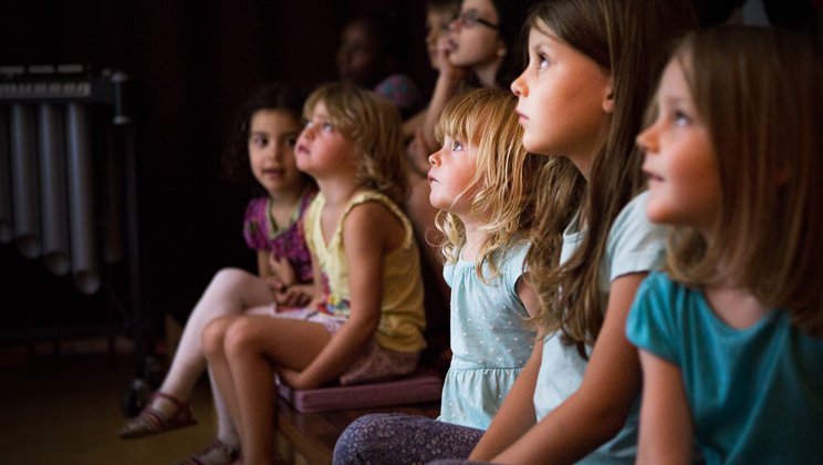 Kinder im Konzert © Patrick Hürlimann/Lucerne Festival