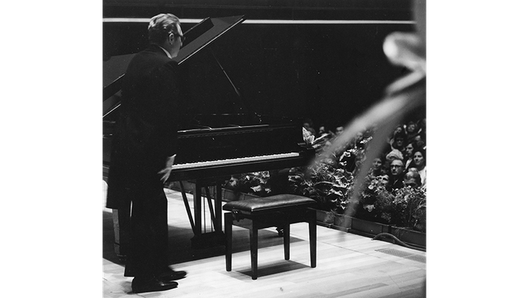 Geza Anda in Luzern, 1969 © J. Koch / Archiv Lucerne Festival