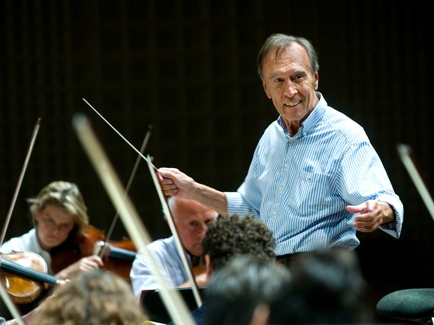 Claudio Abbado in einer Probe, 2008