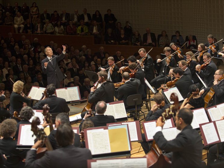Claudio Abbado dirigiert das Lucerne Festival Orchestra, 2013 © Priska Ketterer / Lucerne Festival