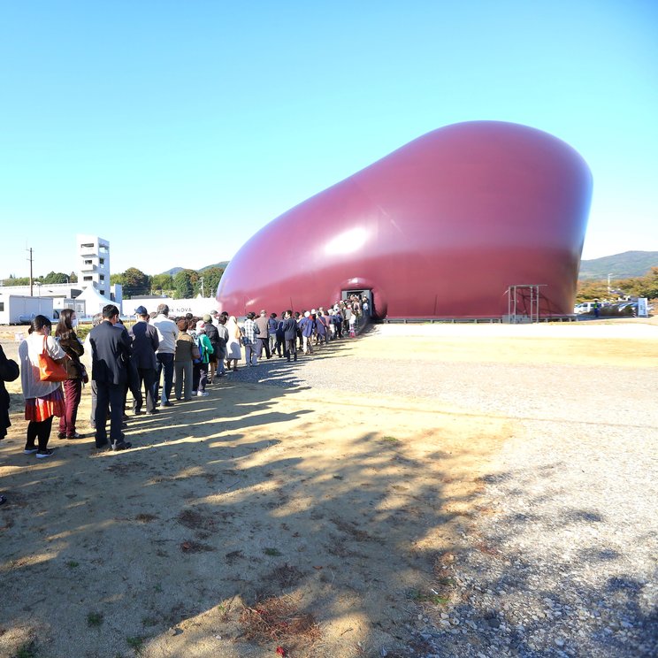 Lucerne Festival Ark Nova in Sendai, 2014 © Anish Kapoor, all rights reserved. Photo: Yu Terayama/Lucerne Festival