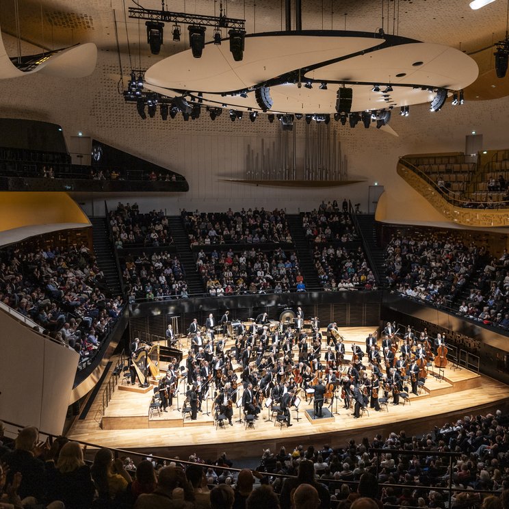 Das Lucerne Festival Orchestra in der Philharmonie de Paris © Patrick Hürlimann / Lucerne Festival