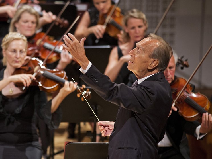 Claudio Abbado dirigiert das Lucerne Festival Orchestra, 2013 © Priska Ketterer / Lucerne Festival