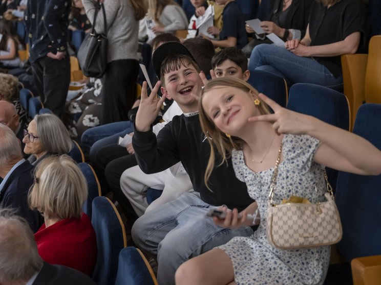 Schulklassen im Konzert