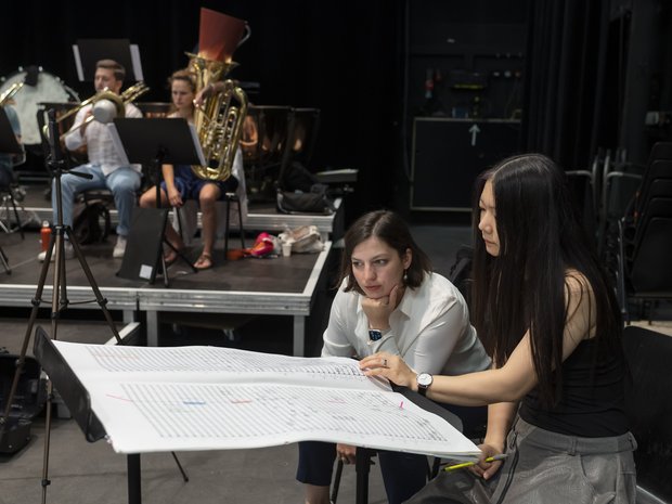 Participants in the new Contemporary-Conducting Program, 2023