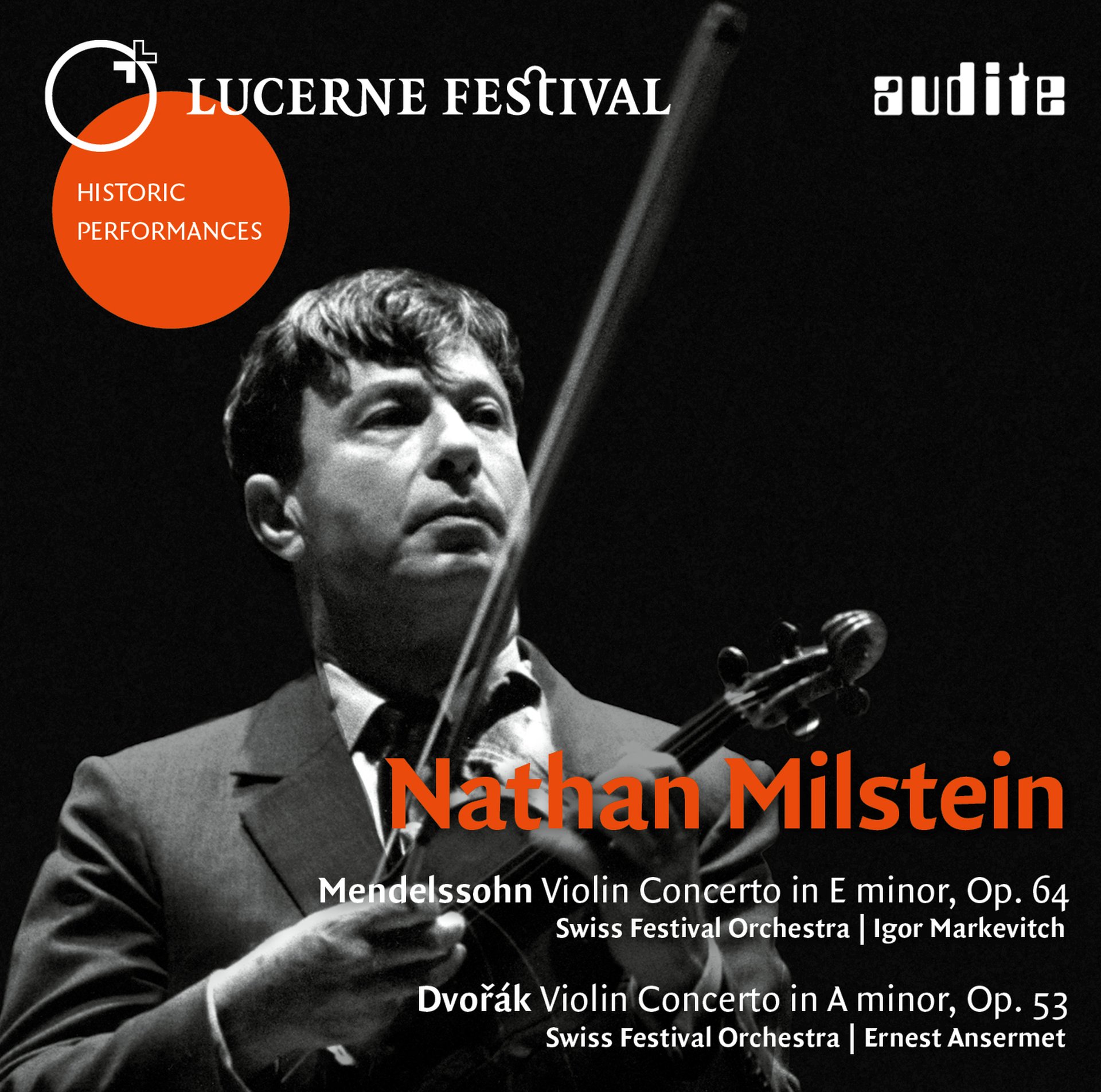 Nathan Milstein concert＆broadcasts クラシック Great Performances from the Library of Congress Nathan