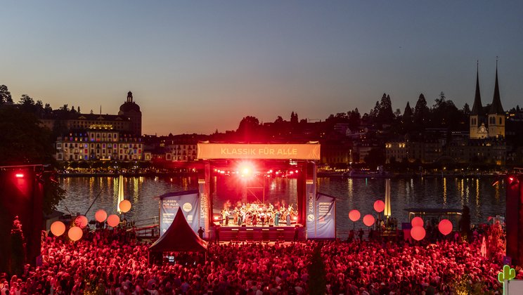 Klassik für alle: Open Air © Patrick Hürlimann/Lucerne Festival