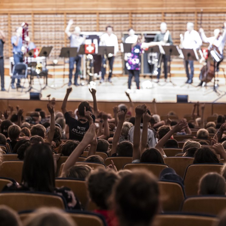 Schulkonzert © Patrick Hürlimann/Lucerne Festival