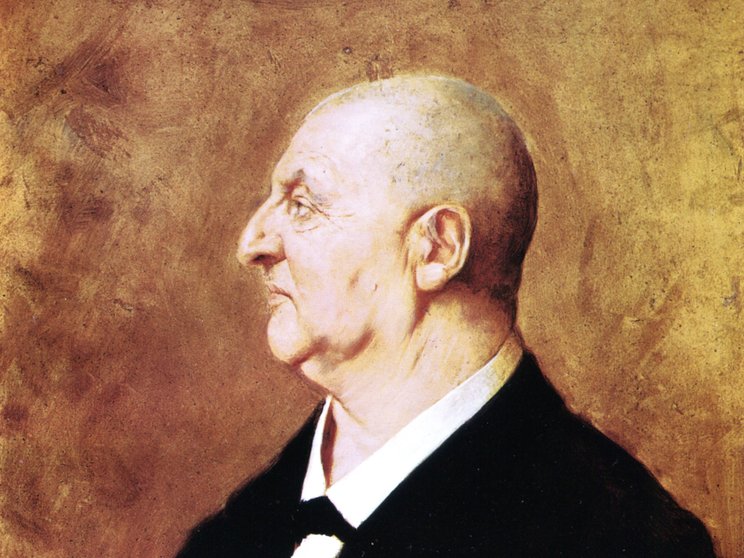 Anton Bruckner, Gemälde von Hermann von Kaulbach