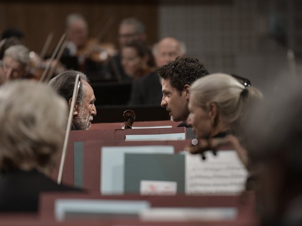Riccardo Chailly und Raphael Christ