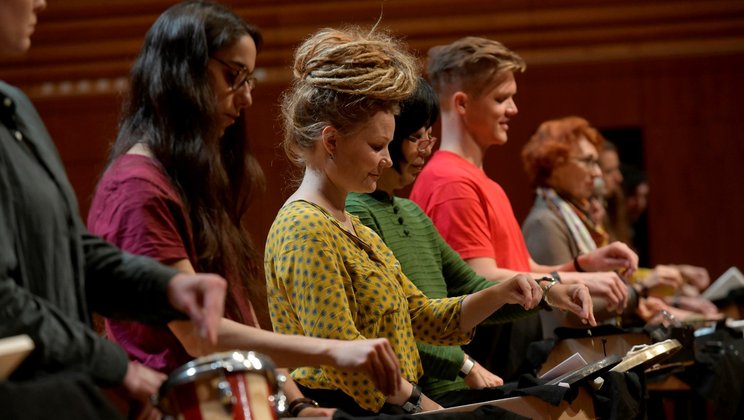 «Ricefall» bei Lucerne Festival Forward © Peter Fischli / Lucerne Festival