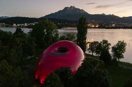 Lucerne Festival | Ark Nova | Luzern 2025 © Anish Kapoor, all rights reserved. Foto: Patrick Hürlimann