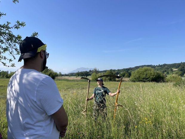 Einführung durch Marianne Baruffa, Leiterin Schutzgebietspflege Pro Natura Luzern