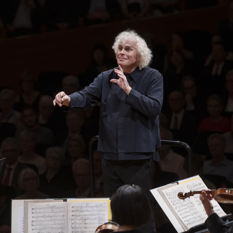 Sir Simon Rattle © Priska Ketterer/Lucerne Festival