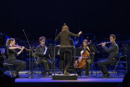 Ensemble des Lucerne Festival Contemporary Orchestra (LFCO) am 25.8.25 © Andreas Becker/Lucerne Festival