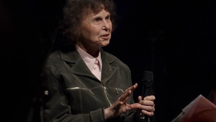 Sofia Gubaidulina gibt eine Werkeinführung, 2006 © Priska Ketterer / Lucerne Festival