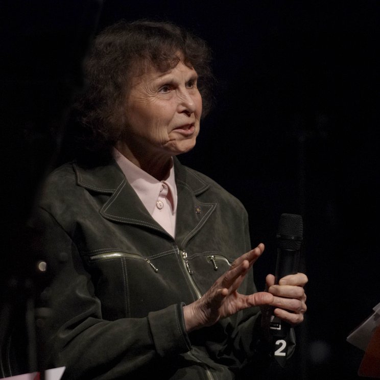 Sofia Gubaidulina gibt eine Werkeinführung, 2006 © Priska Ketterer / Lucerne Festival