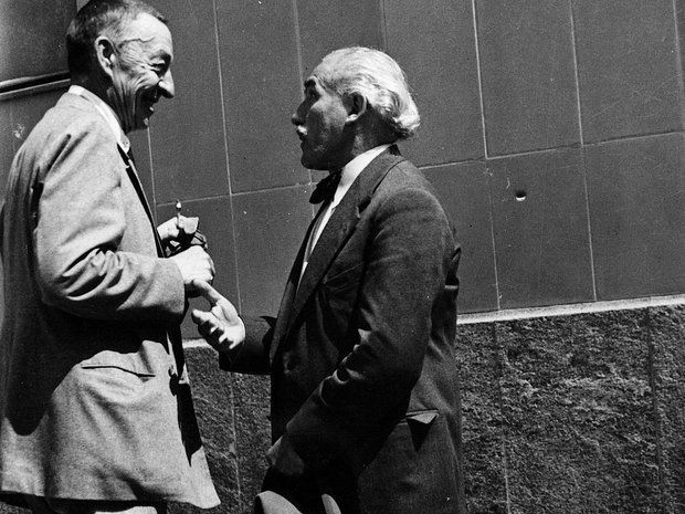 Sergei Rachmaninoff and Arturo Toscanini (1939) © Archives Lucerne Festival