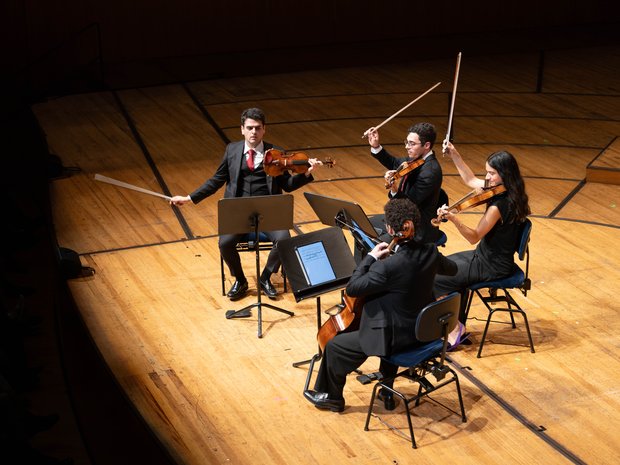 West-Eastern Divan Ensemble (Michael Barenboim, Hisham Khoury, Sindy Mohamed, Izak Nuri)