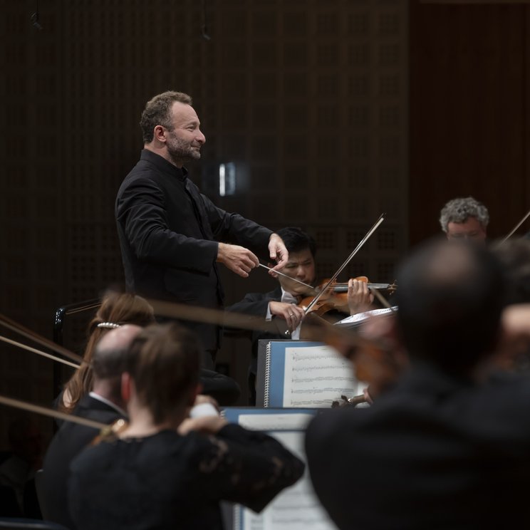 Kirill Petrenko mit den Berliner Philharmoniker © Priska Ketterer/Lucerne Festival