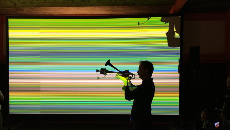 Marco Blaauw in «Moving Picture 946-3 Kyoto» © Christine Chapman