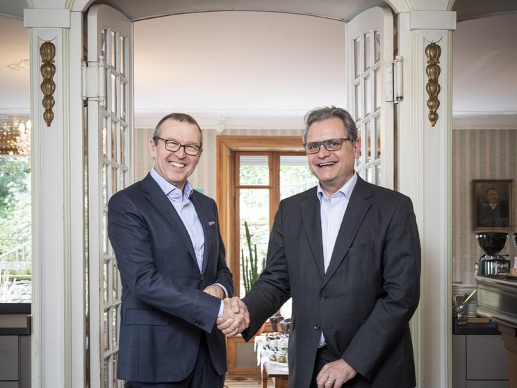 Markus Honger und Michael Haefliger © Manuela Jans/Lucerne Festival