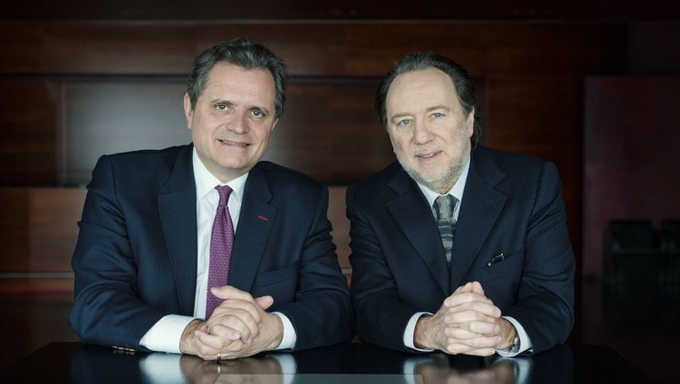 Michael Haefliger und Riccardo Chailly © Marco Borggreve