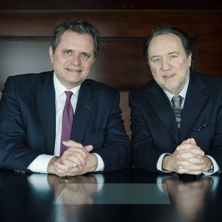 Michael Haefliger und Riccardo Chailly © Marco Borggreve