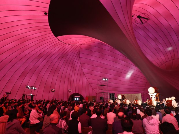 Konzert in der Ark Nova in Fukushima, 2015