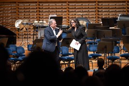 Michael Haefliger & Graziella Contratto © Manuela Jans/Lucerne Festival