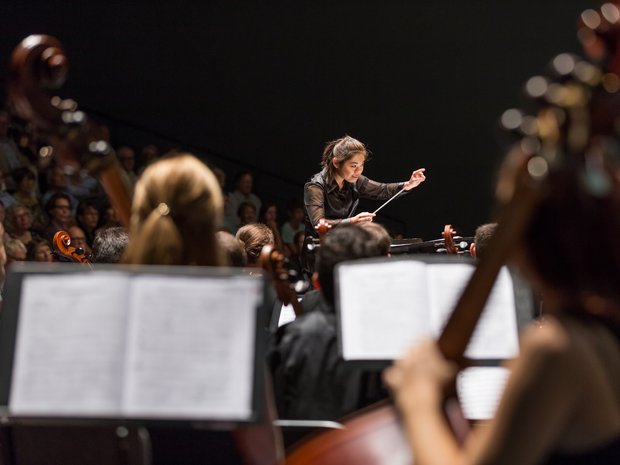 ... und ein Konzert mit der Lucerne Festival Academy nach Luzern zurück.