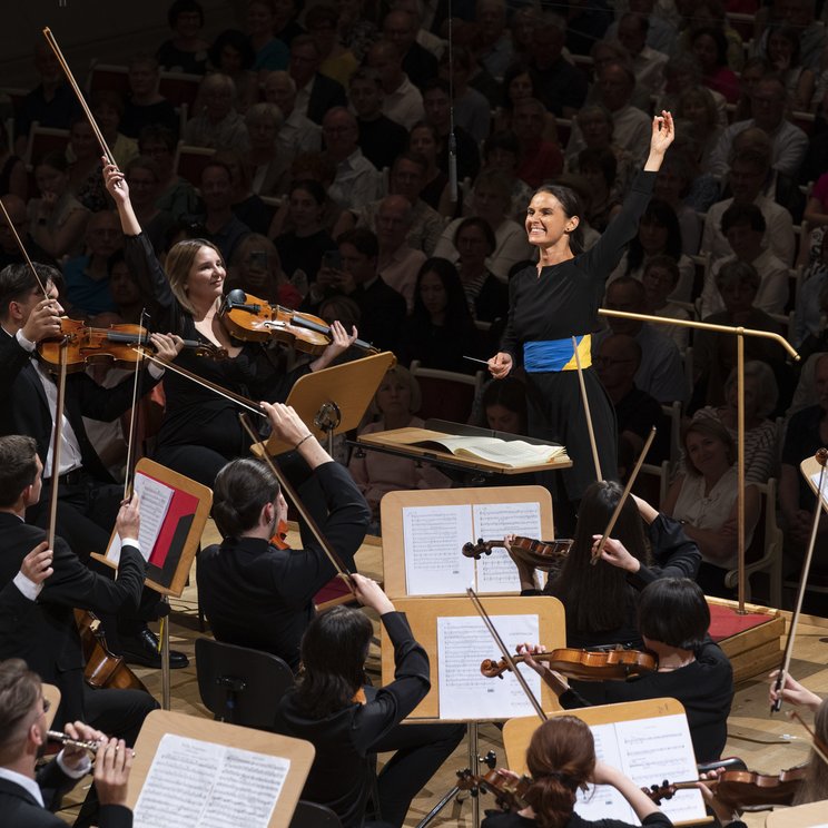 Youth Symphony Orchestra of Ukraine | Oksana Lyniv © mutesouvenir/Kai Bienert