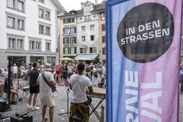 In den Strassen: City Stage © Andreas Becker/Lucerne Festival