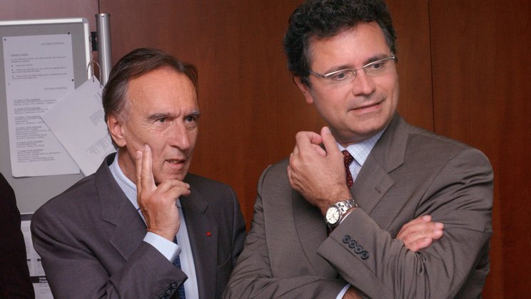 Claudio Abbado und Michael Haefliger 2004 © Priska Ketterer / Lucerne Festival