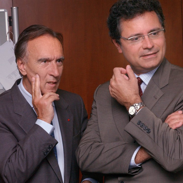 Claudio Abbado and Michael Haefliger 2004 © Priska Ketterer / Lucerne Festival