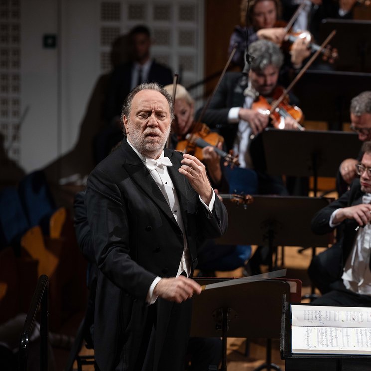 Riccardo Chailly mit dem Lucerne Festival Orchestra © Manuela Jans/Lucerne Festival