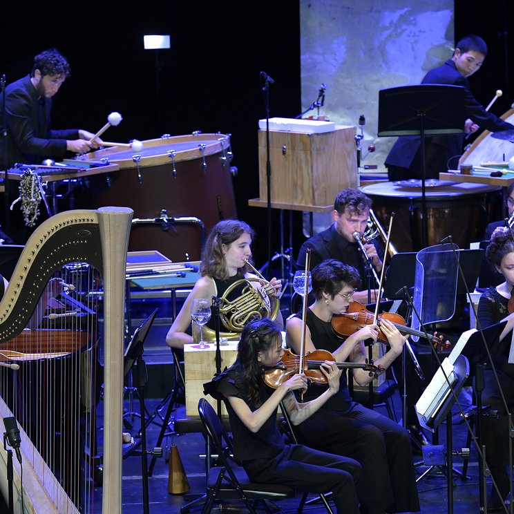 Ensemble of the Lucerne Festival Contemporary Orchestra (2023) © Peter Fischli/Lucerne Festival