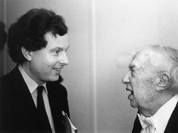 András Schiff und Mieczysław Horszowski in Luzern, 1990