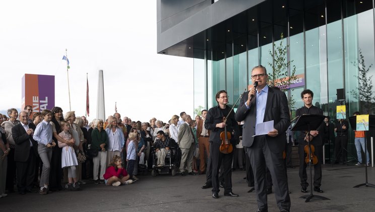 Ansprache von Michael Haefliger © Priska Ketterer / Lucerne Festival
