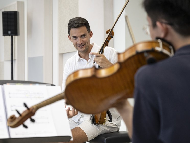 Coaching Session 2025 © Andreas Becker / Lucerne Festival