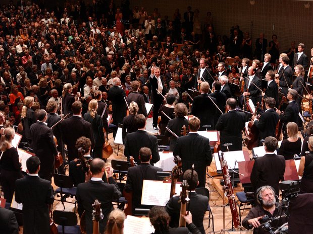 «Concert de Gala» unter Claudio Abbado zur Gründung des Lucerne Festival Orchestra, 2003