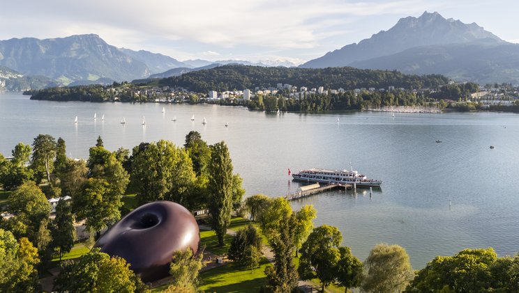 Lucerne Festival | Ark Nova | Luzern 2025 © Anish Kapoor, all rights reserved. Foto: Patrick Hürlimann