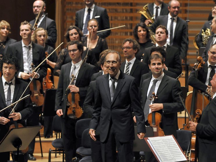 Applause for Claudio Abbado and the Lucerne Festival Orchestra, 2013 © Peter Fischli / Lucerne Festival