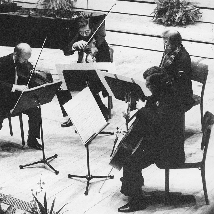 The Alban Berg Quartett at their first Lucerne performance, 1983 © Lucia Elser / Lucerne Festival
